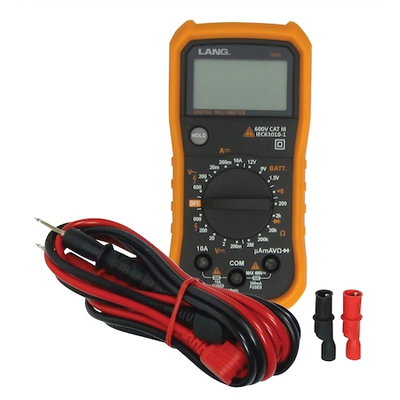 Lang Tools CAT III Digital Multimeter 13809-0420